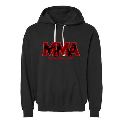 Mixed Martial Arts Mma Sports Gift Funny Gift Garment-Dyed Fleece Hoodie