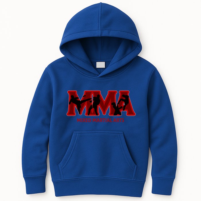 Mixed Martial Arts Mma Sports Gift Funny Gift Kids Hoodie