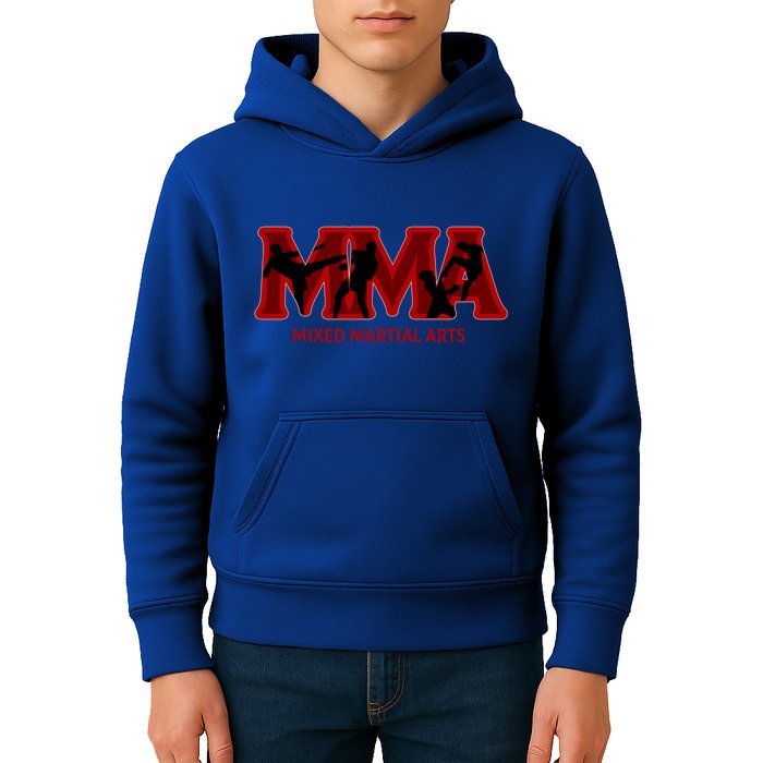 Mixed Martial Arts Mma Sports Gift Funny Gift Kids Hoodie