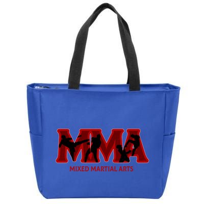Mixed Martial Arts Mma Sports Gift Funny Gift Zip Tote Bag