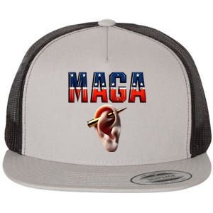 Maga Flat Bill Trucker Hat