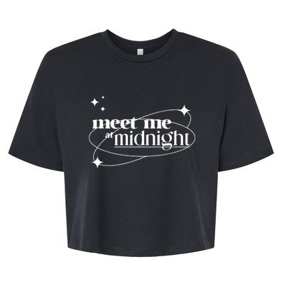 Meet Me At Midnight Bella+Canvas Jersey Crop Tee