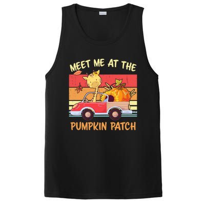 Meet Me At The Pumpkin Patch Thanksgiving Halloween Truck Gift PosiCharge Competitor Tank