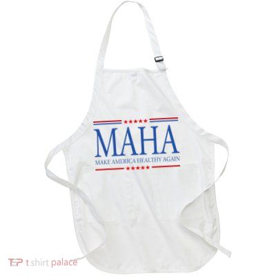 Maha Make America Healthy Again Full-Length Apron With Pockets