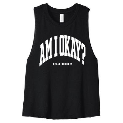 Megan Moroney Am I Ok? Women's Racerback Cropped Tank