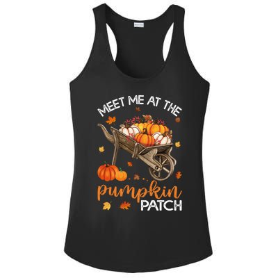 Meet Me At The Pumpkin Patch Gift Ladies PosiCharge Competitor Racerback Tank