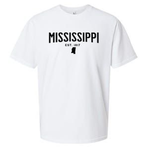 Mississippi Minimalist Autumn Fall Cool Apparel Clothing Top Sueded Cloud Jersey T-Shirt