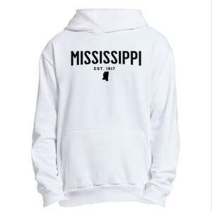 Mississippi Minimalist Autumn Fall Cool Apparel Clothing Top Urban Pullover Hoodie