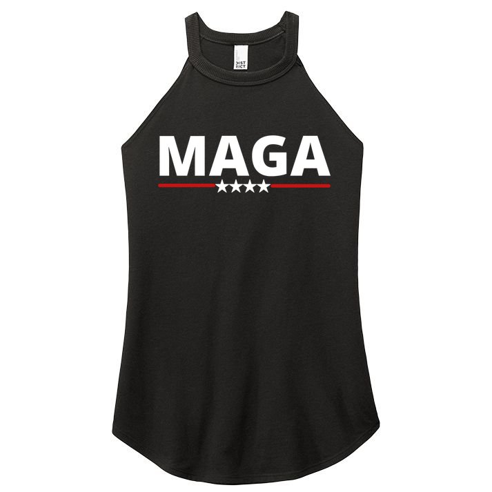 MAGA Make America Great Again Trump Women's Perfect Tri Rocker Tank