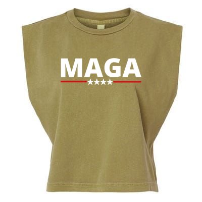 MAGA Make America Great Again Trump Garment-Dyed Women's Muscle Tee