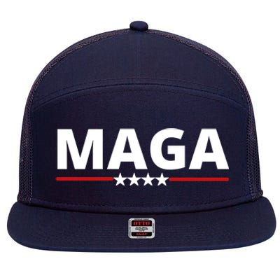 MAGA Make America Great Again Trump 7 Panel Mesh Trucker Snapback Hat