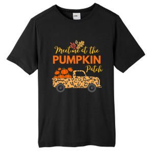 Meet Me At The Pumpkin Patch Thanksgiving Fall Pumpkin Gift Tall Fusion ChromaSoft Performance T-Shirt