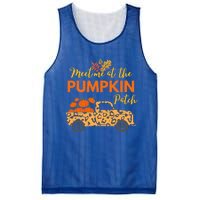 Meet Me At The Pumpkin Patch Thanksgiving Fall Pumpkin Gift Mesh Reversible Basketball Jersey Tank