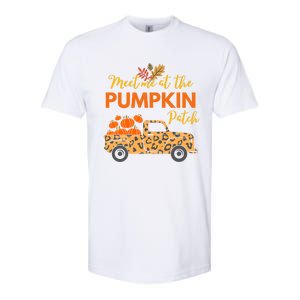 Meet Me At The Pumpkin Patch Thanksgiving Fall Pumpkin Gift Softstyle CVC T-Shirt