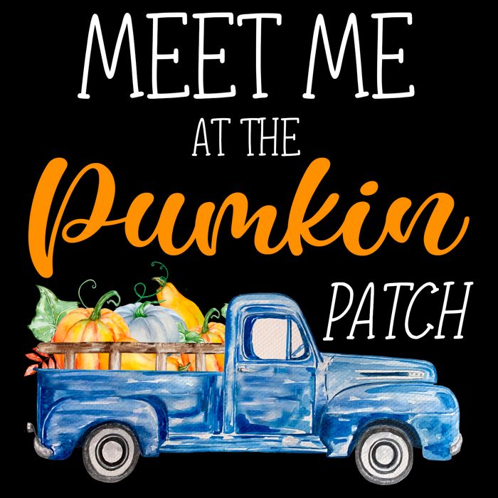 Meet Me At The Pumpkin Patch Cute Halloween Drawstring Bag