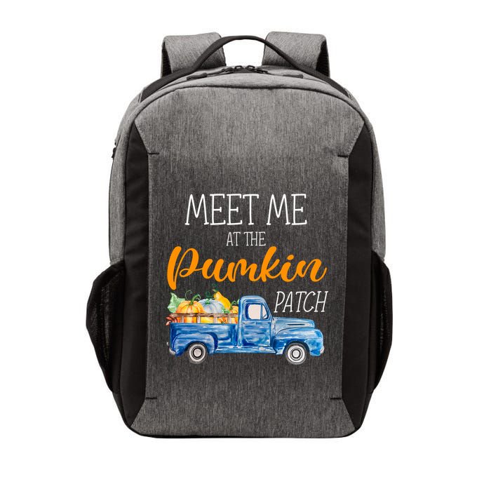 Meet Me At The Pumpkin Patch Cute Halloween Vector Backpack