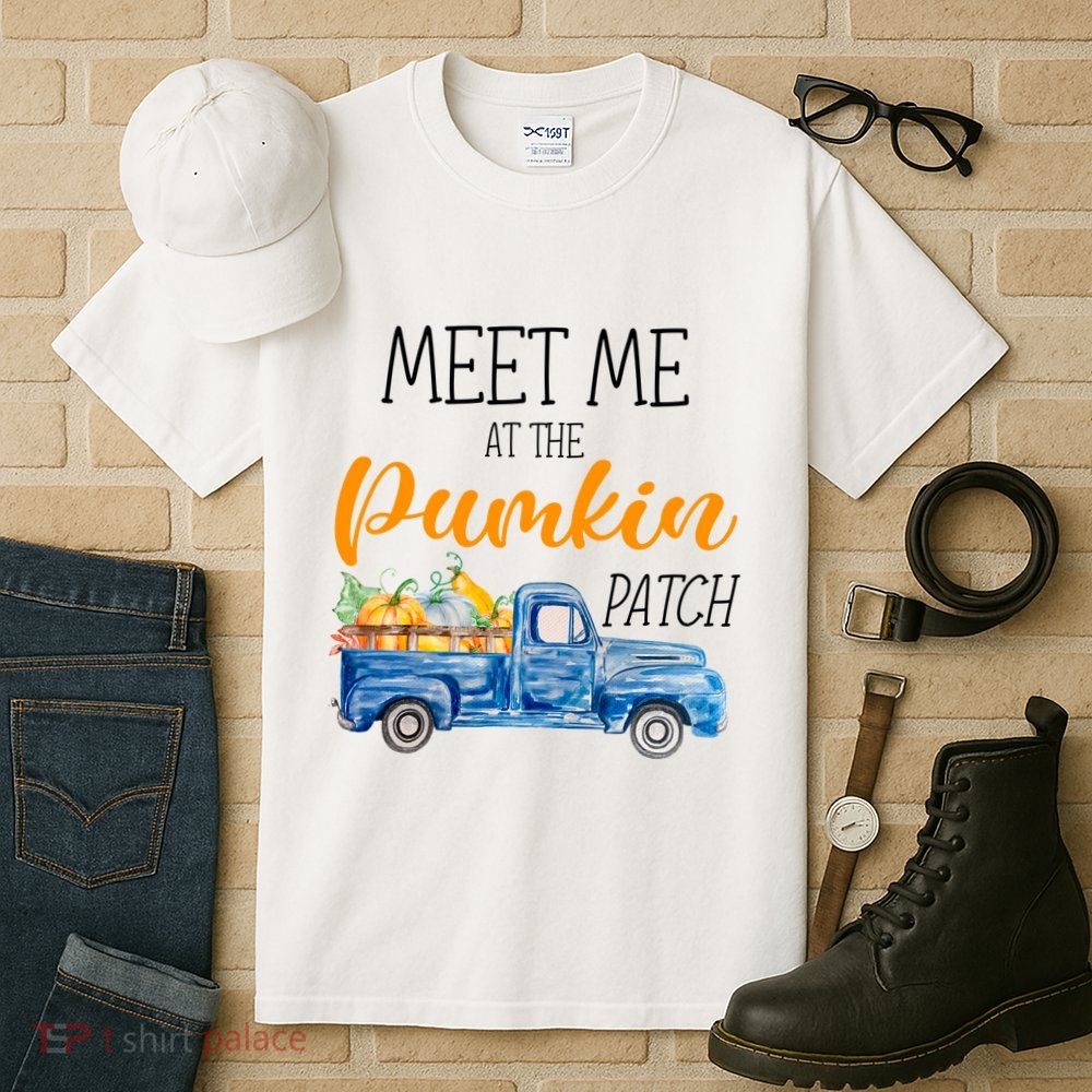 Meet Me At The Pumpkin Patch Cute Halloween Tall T-Shirt