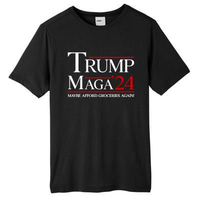 Maga Maybe Afford Groceries Again Tall Fusion ChromaSoft Performance T-Shirt