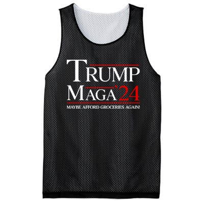 Maga Maybe Afford Groceries Again Mesh Reversible Basketball Jersey Tank