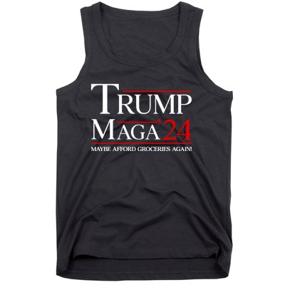 Maga Maybe Afford Groceries Again Tank Top