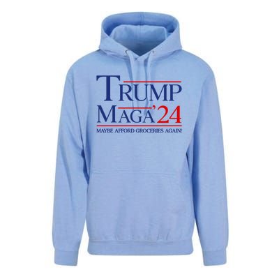 Maga Maybe Afford Groceries Again Unisex Surf Hoodie