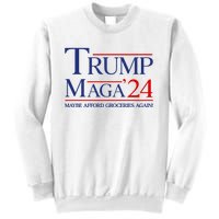 Maga Maybe Afford Groceries Again Sweatshirt