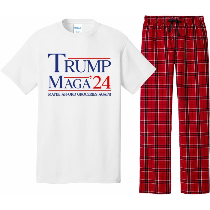 Maga Maybe Afford Groceries Again Pajama Set