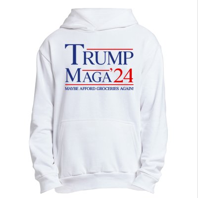 Maga Maybe Afford Groceries Again Urban Pullover Hoodie