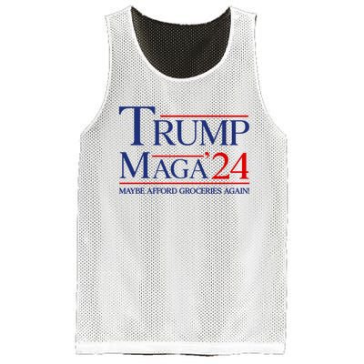 Maga Maybe Afford Groceries Again Mesh Reversible Basketball Jersey Tank