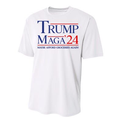 Maga Maybe Afford Groceries Again Performance Sprint T-Shirt