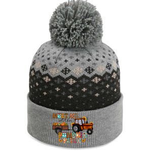 Meet Me At The Pumpkin Patch Truck Autumn Fall Thanksgiving Meaningful Gift The Baniff Cuffed Pom Beanie