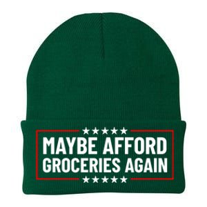 Maga Maybe Afford Groceries Again Knit Cap Winter Beanie