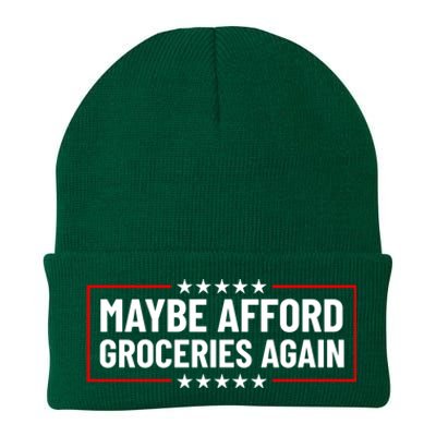 Maga Maybe Afford Groceries Again Knit Cap Winter Beanie