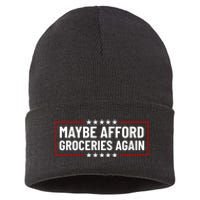 Maga Maybe Afford Groceries Again Sustainable Knit Beanie