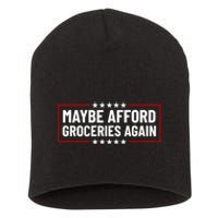 Maga Maybe Afford Groceries Again Short Acrylic Beanie