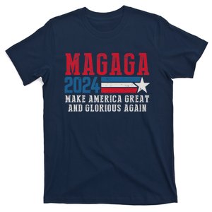 MAGAGA Make America Great And Glorious Again Trump 2024 T-Shirt