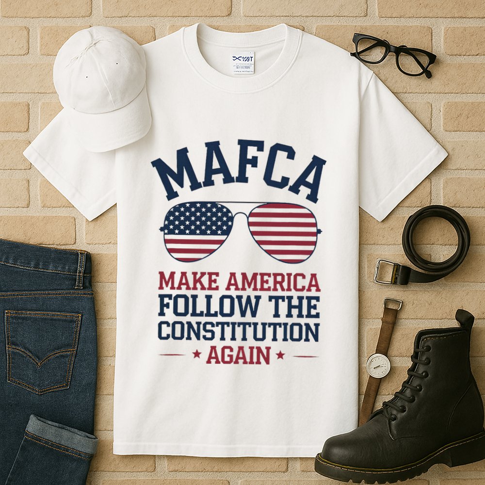 Mafca Make America Follow The Constitution Again Tall T-Shirt