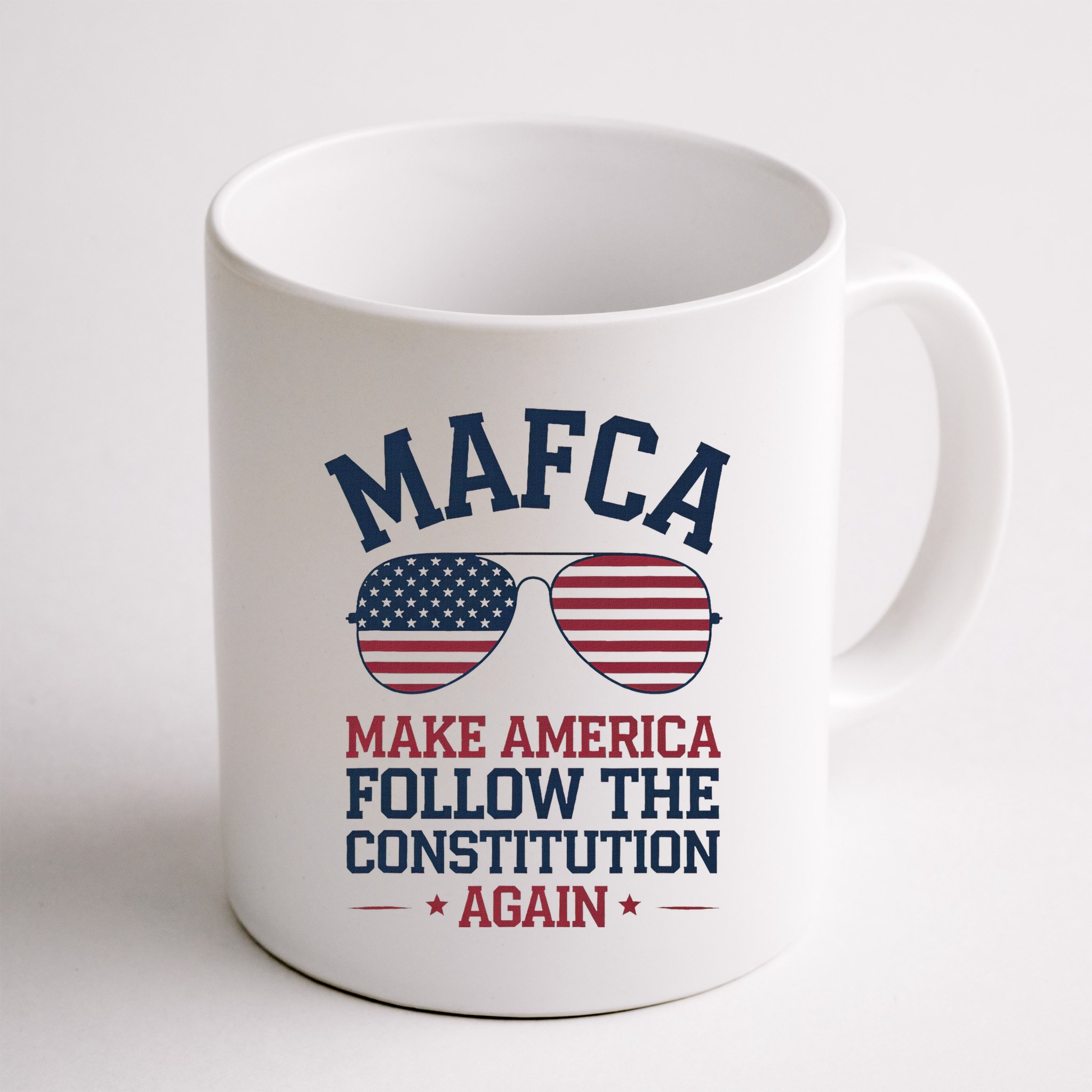Mafca Make America Follow The Constitution Again Mug