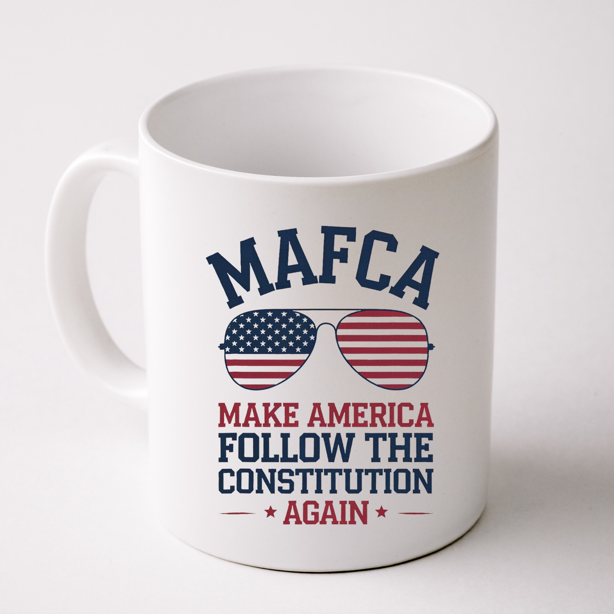 Mafca Make America Follow The Constitution Again Mug