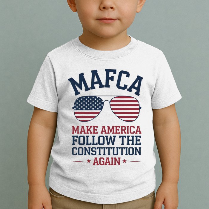 Mafca Make America Follow The Constitution Again Toddler T-Shirt