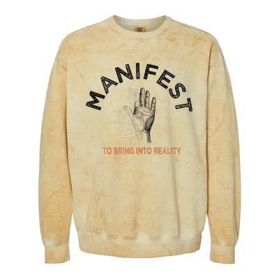 MANIFEST Colorblast Crewneck Sweatshirt