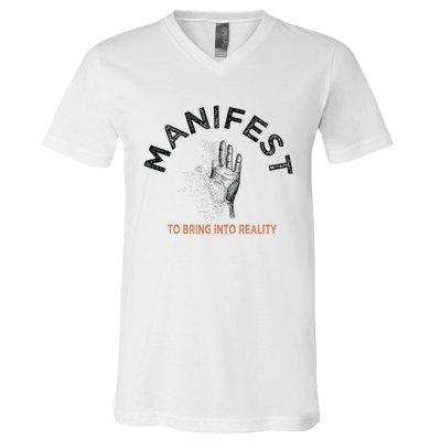 MANIFEST V-Neck T-Shirt