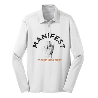 MANIFEST Silk Touch Performance Long Sleeve Polo