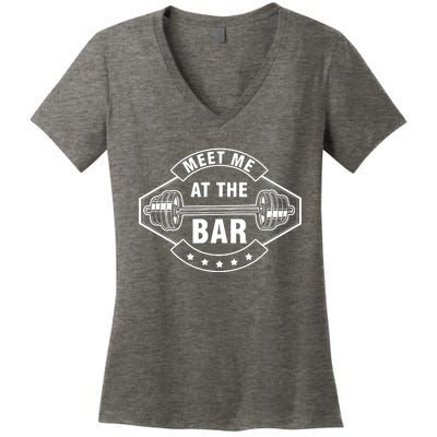 Meet Me At The Bar Women's V-Neck T-Shirt