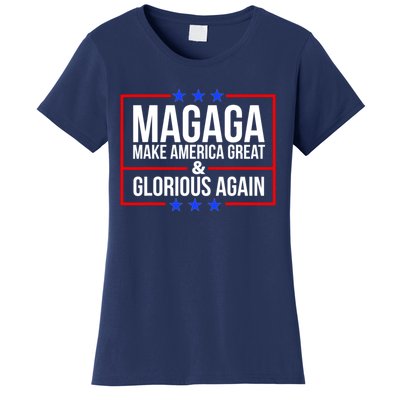 MAGAGA Make America Great And Glorious Again Trump 2024 Women's T-Shirt