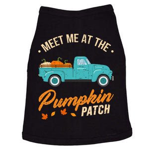 Meet Me At The Pumpkin Patch Truck Halloween Hello Fall 2024 Doggie Tank