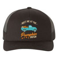 Meet Me At The Pumpkin Patch Truck Halloween Hello Fall 2024 Yupoong Adult 5-Panel Trucker Hat