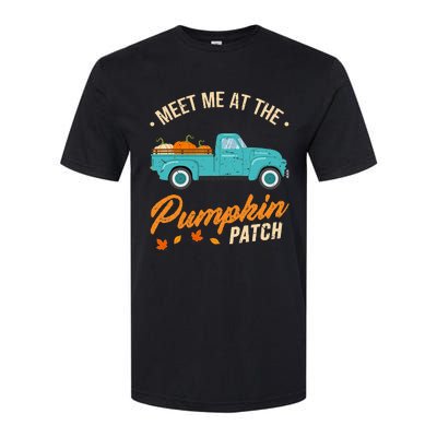 Meet Me At The Pumpkin Patch Truck Halloween Hello Fall 2024 Softstyle CVC T-Shirt