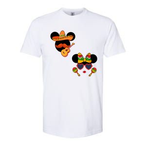 Mexican Mickey And Minnie Cinco De Mayo Couple Softstyle CVC T-Shirt