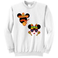 Mexican Mickey And Minnie Cinco De Mayo Couple Sweatshirt